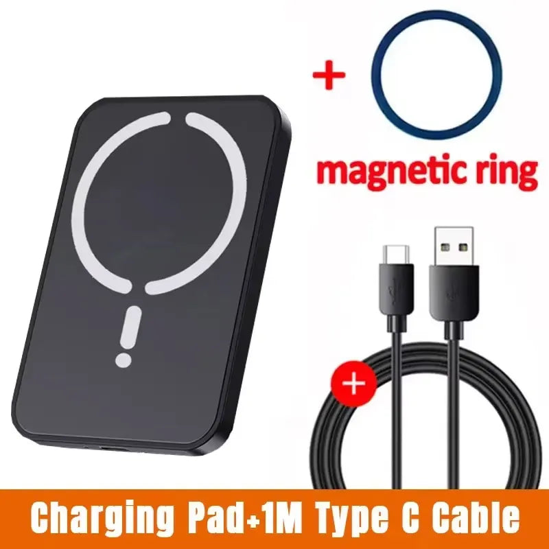 Magnetic Wireless Car Charger Air Vent Clip Phone Fast Charging Phone Mount