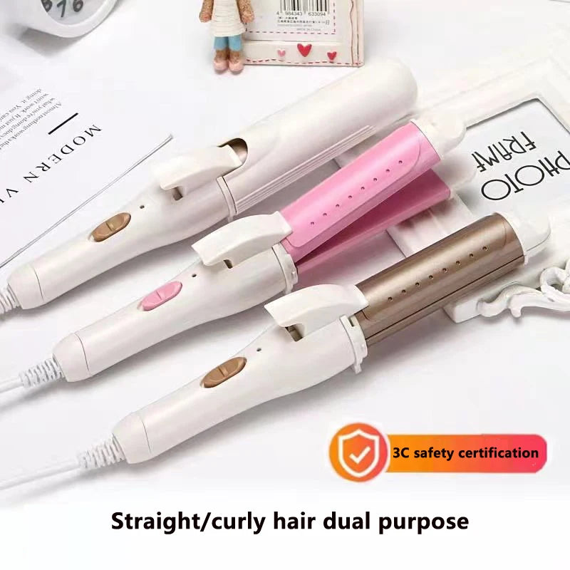 Professional Hair Curling Wand - Adjustable Temperature Curling Iron