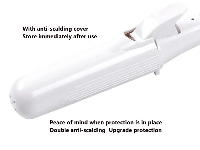 Professional Hair Curling Wand - Adjustable Temperature Curling Iron