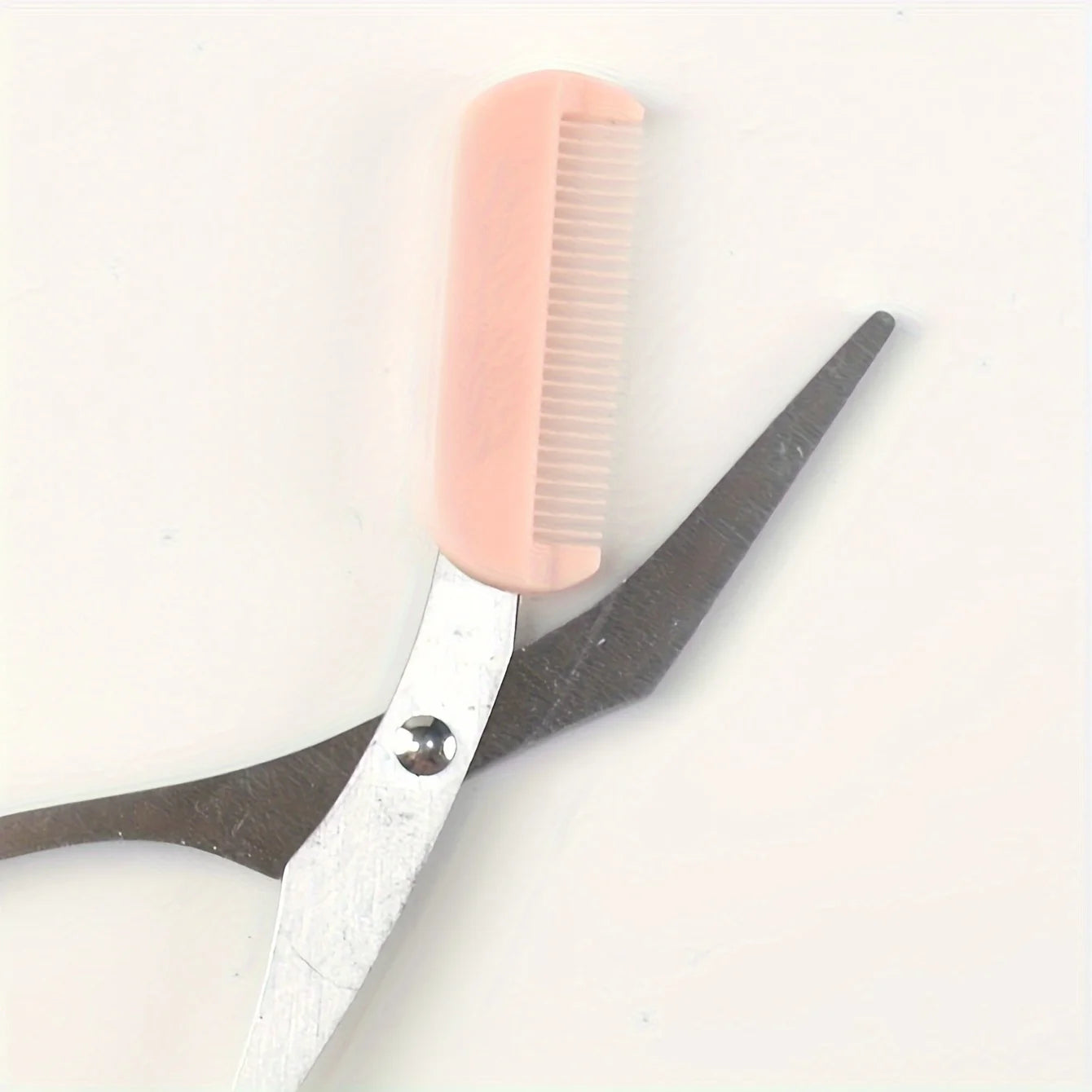 Eyebrow Trimming Scissors with Comb - Precision Brow Grooming Tool
