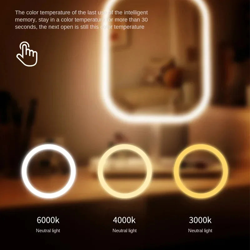 LED Vanity Makeup Mirror - Touch Control