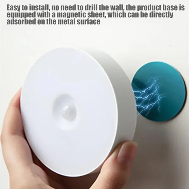 Smart Motion Sensor LED Light -USB Rechergeable