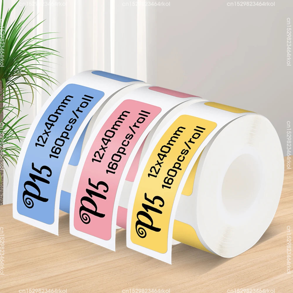 Mini Bluetooth Label Printer Portable Inkless Sticker Printer