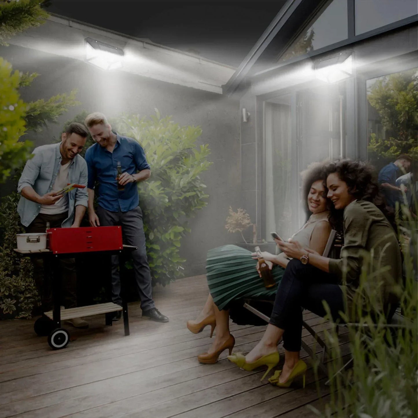 Wireless Solar Motion Sensor Light