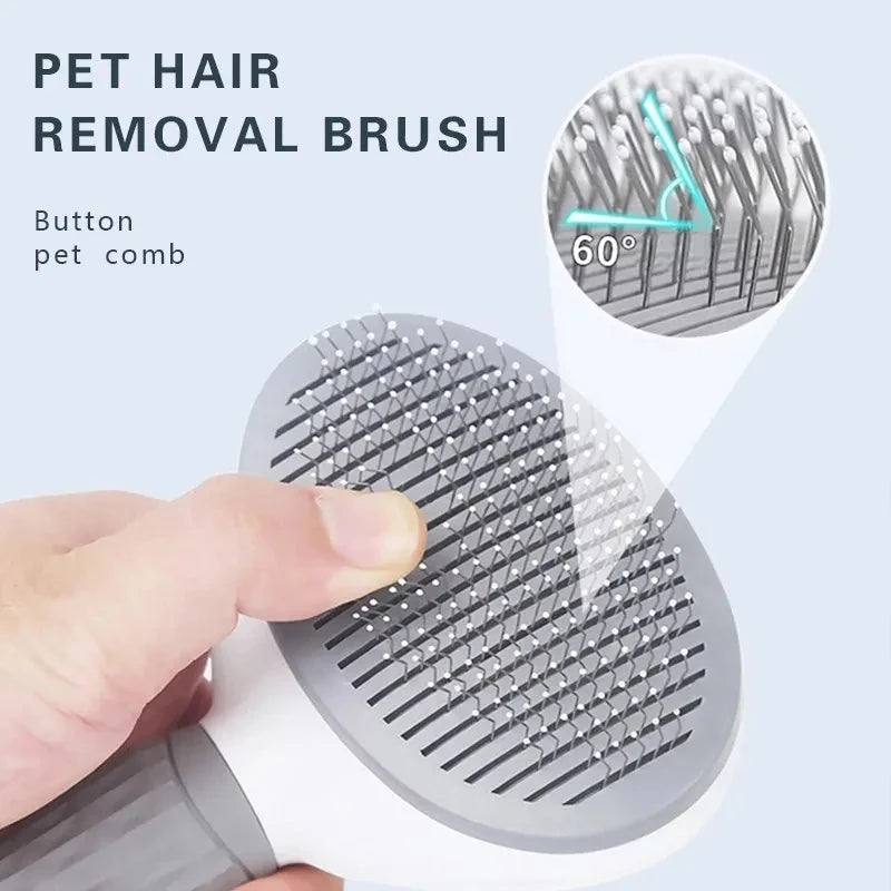 Self - Cleaning Pet Grooming Brush