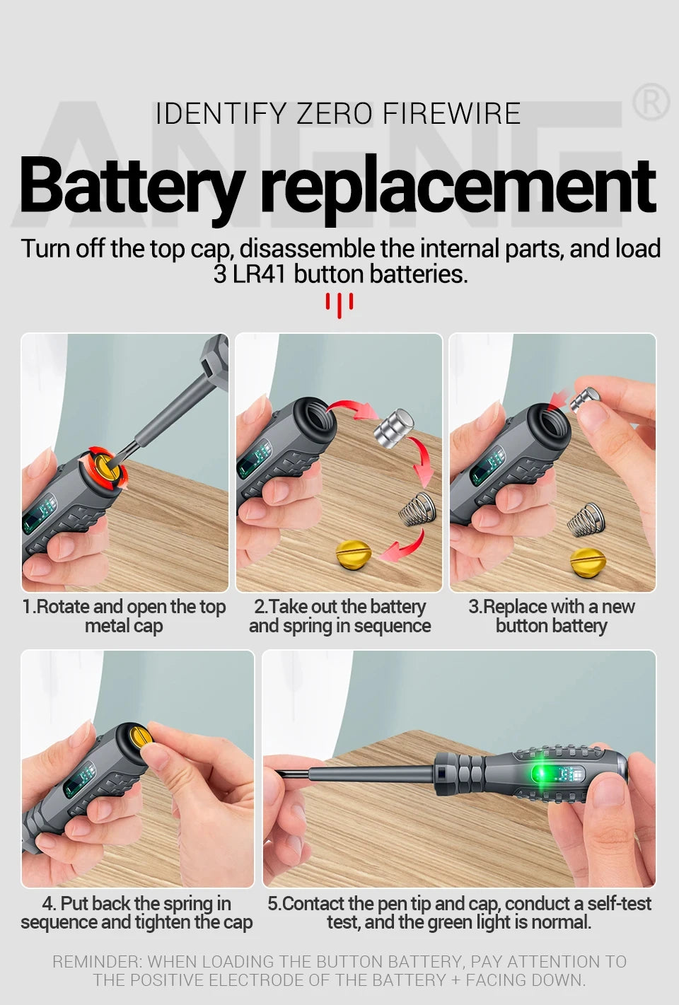 Electric Voltage Tester Screwdriver