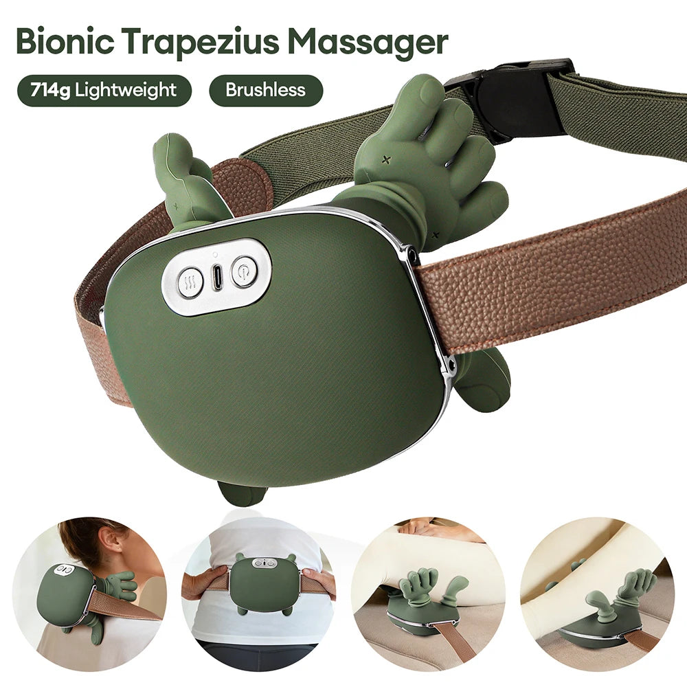4D Neck & Shoulder Massager Wireless Muscle Relief