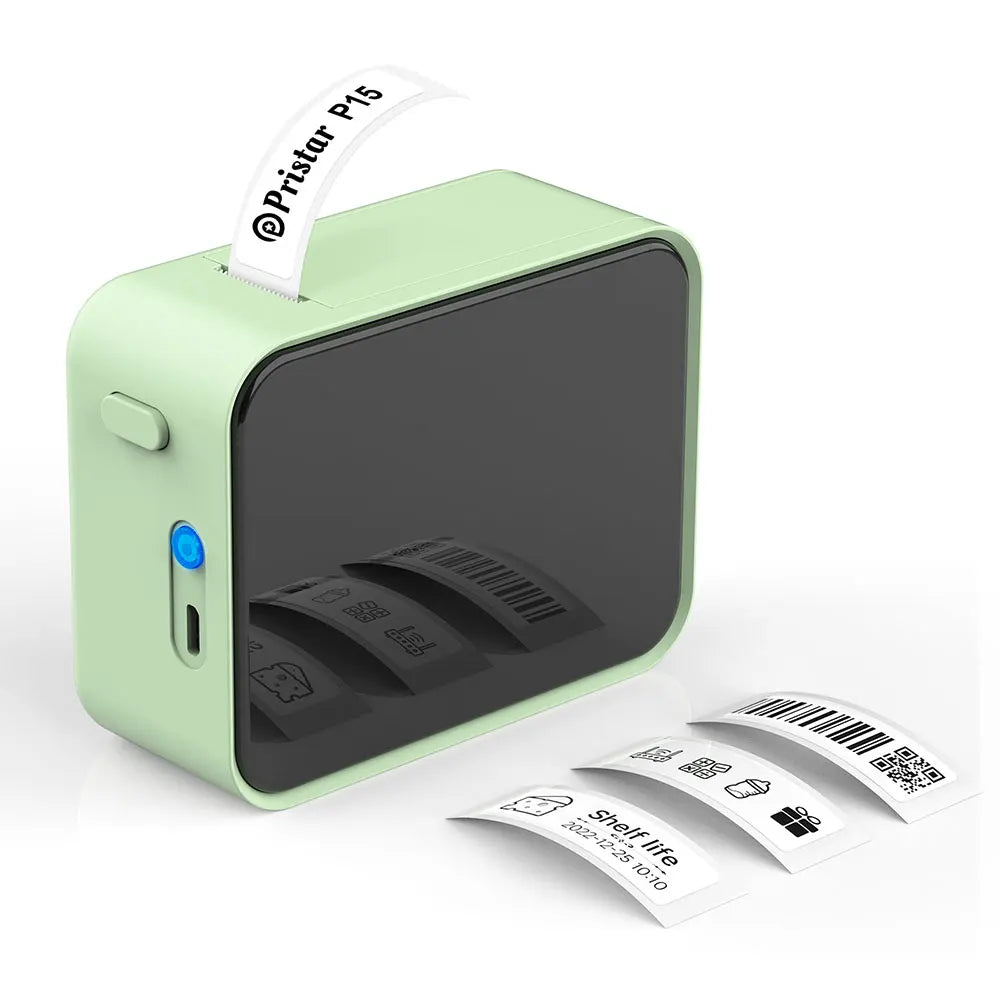 Mini Bluetooth Label Printer Portable Inkless Sticker Printer