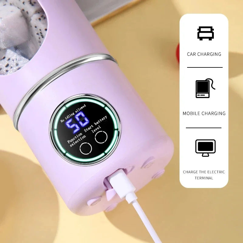 Kitchen Lab™ Pro Smoothie Blender – Rechargeable & Self-Cleaning