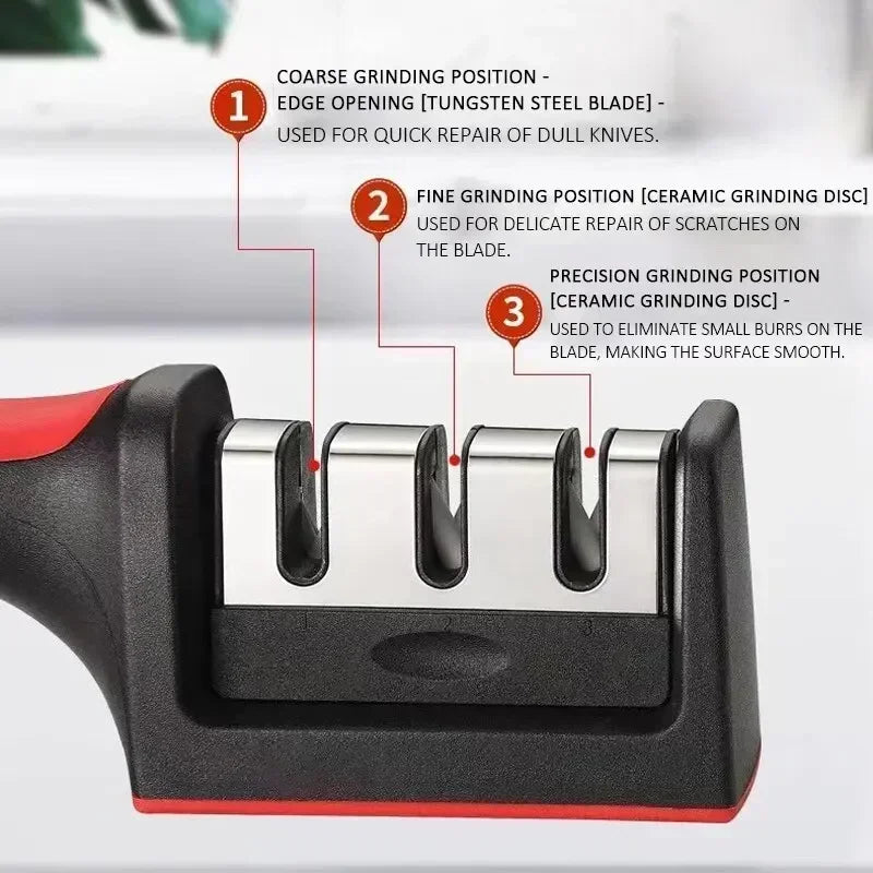Professional 3 - Stage Knife Sharpener