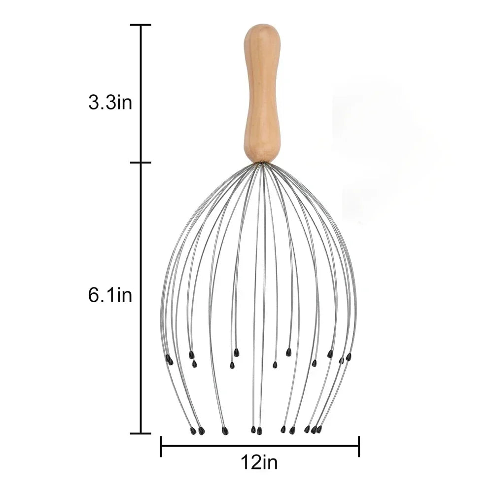 Octopus Head Massager - Relaxing Scalp Massage Tool