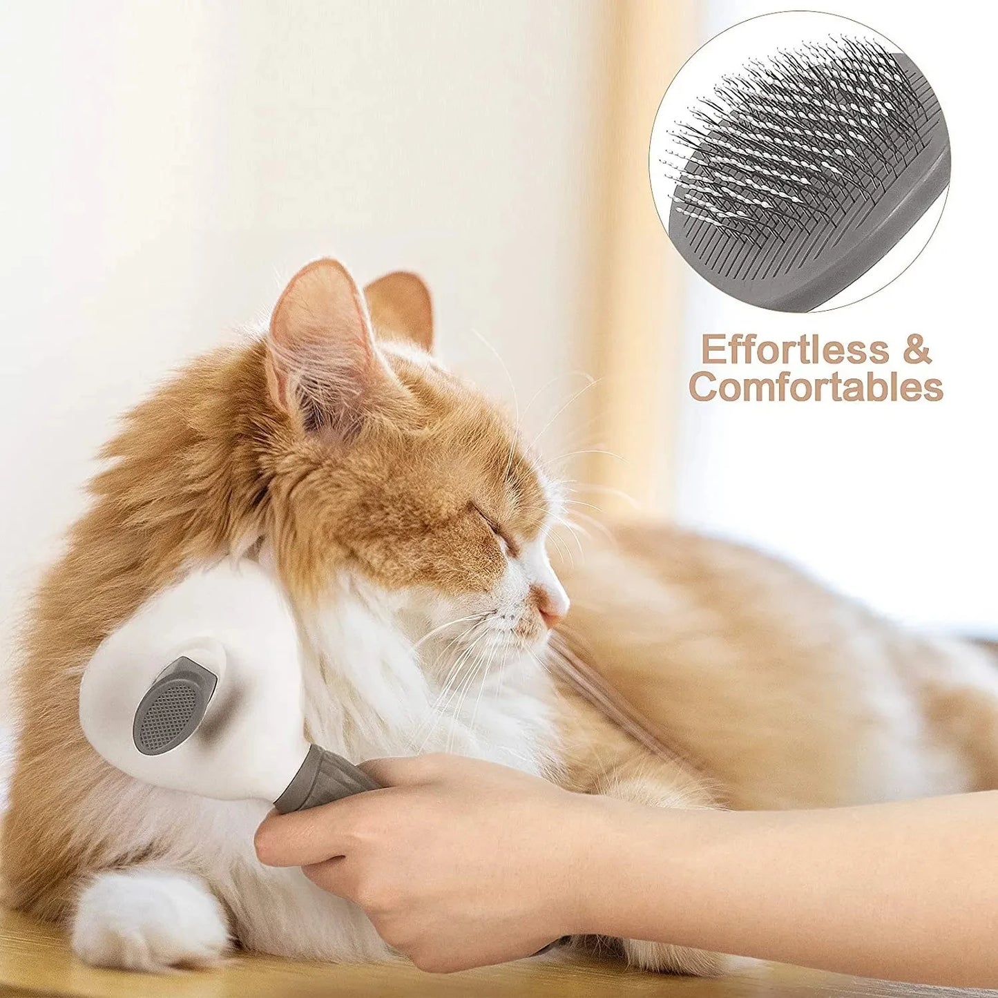 Self - Cleaning Pet Grooming Brush