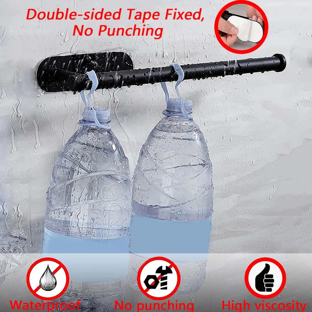 Adhesive Paper towel Holder under Cabinet Kitchen Rack