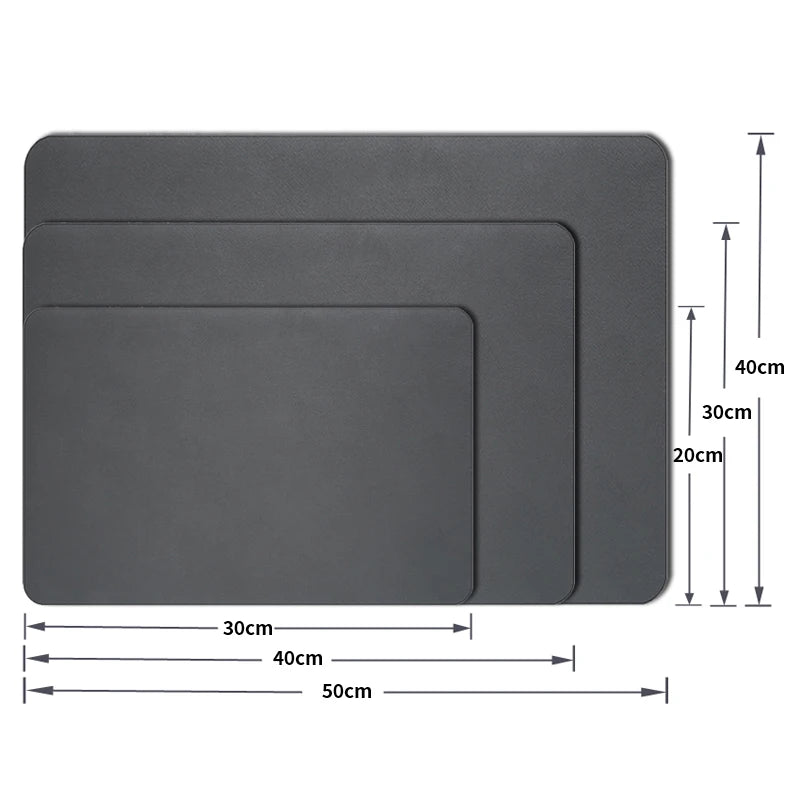Quick Dry Kitchen Sink Mat Super Absorbent Dish Drying Pad