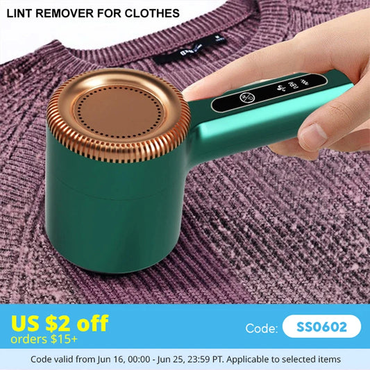 Rechargeable Electric Lint Remover