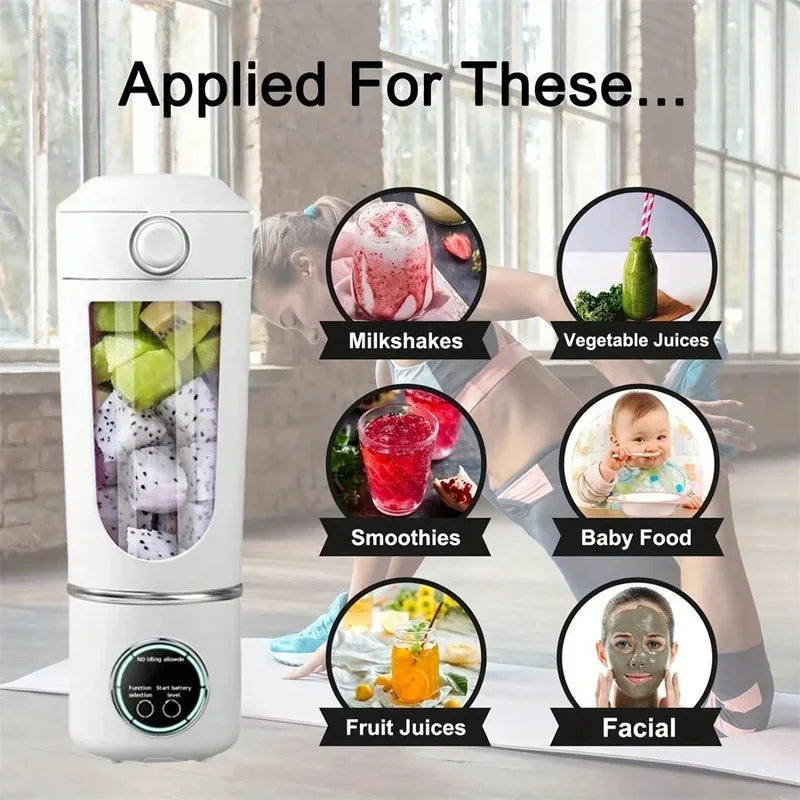 Kitchen Lab™ Pro Smoothie Blender – Rechargeable & Self-Cleaning