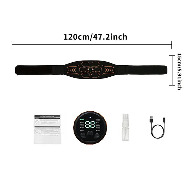 EMS Core Trainer Belt - Tone Yours Abs Anytime, Anywhere