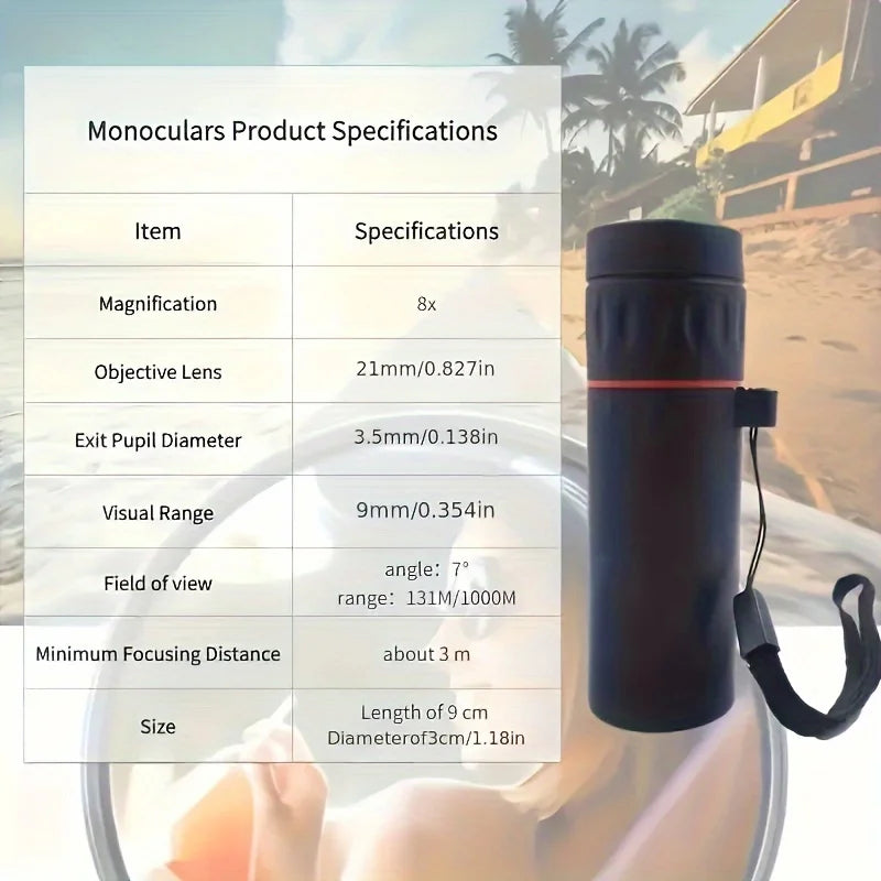 Portable HD Monocular Telescope