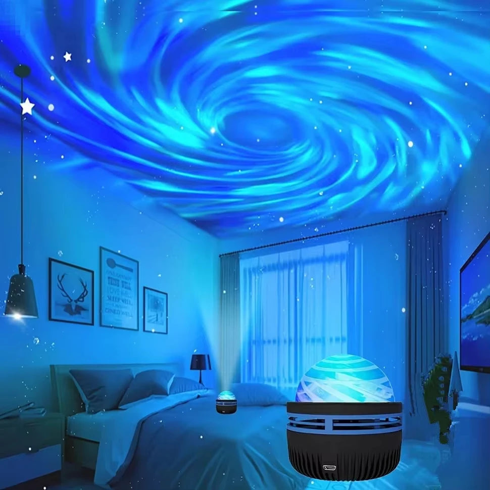 Galaxy Star Projector _ Led Night Sky Lamp for Bedroom & Relaxation