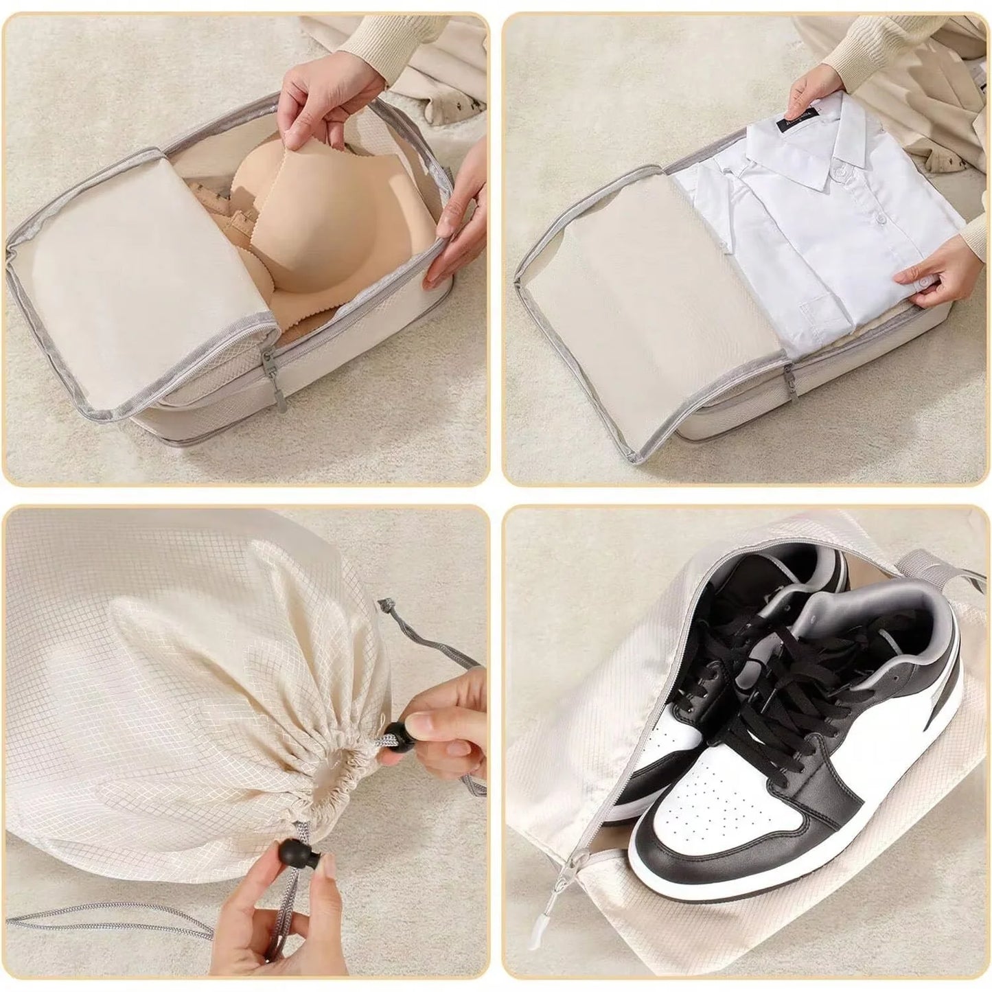 Travel Packing Organizer Set