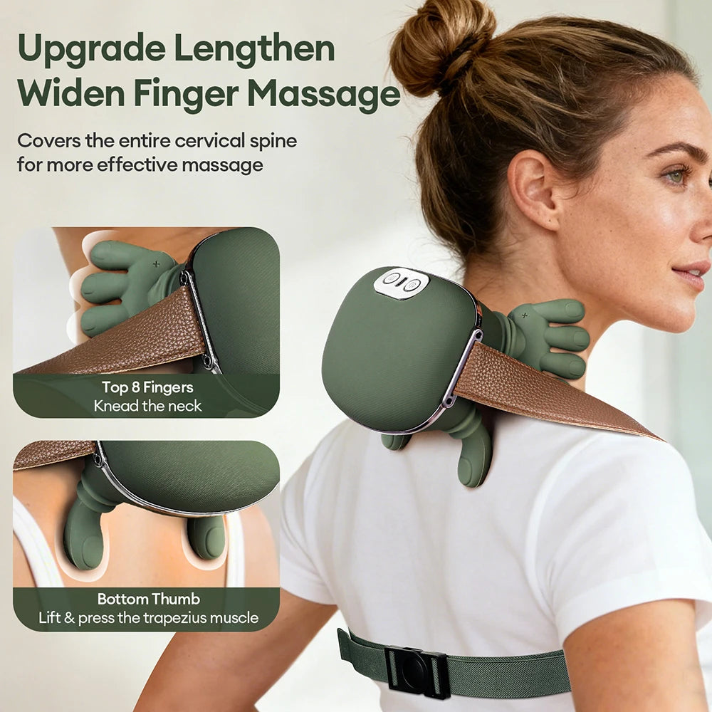 4D Neck & Shoulder Massager Wireless Muscle Relief