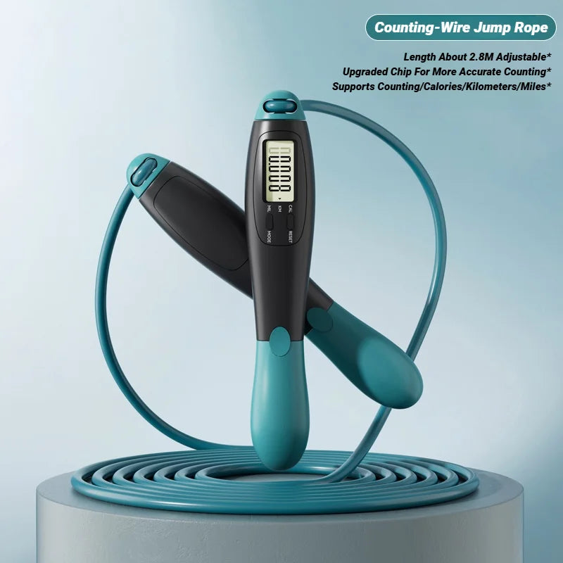 Smart Fitness Jump Rope with Digital Counter
