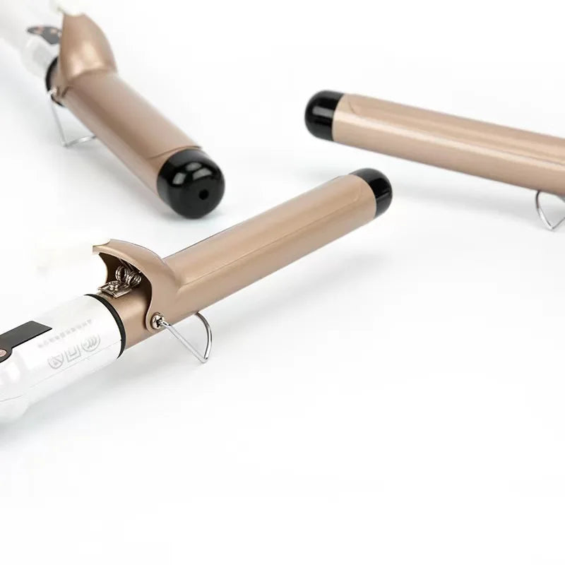Professional Hair Curling Wand - Adjustable Temperature Curling Iron