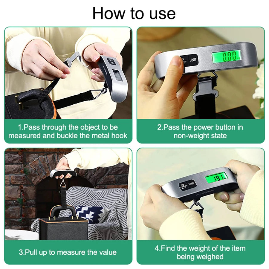 Travel Luggage Weight Scale
