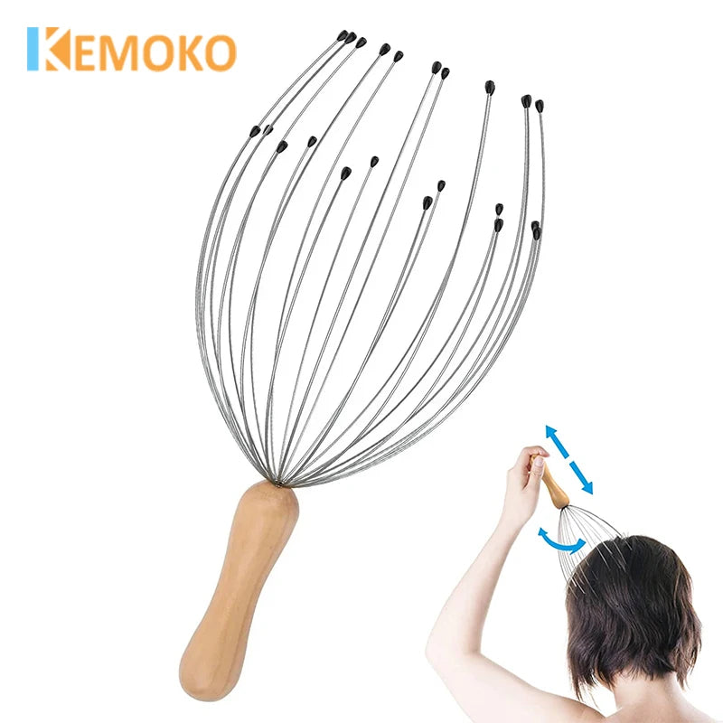 Octopus Head Massager - Relaxing Scalp Massage Tool