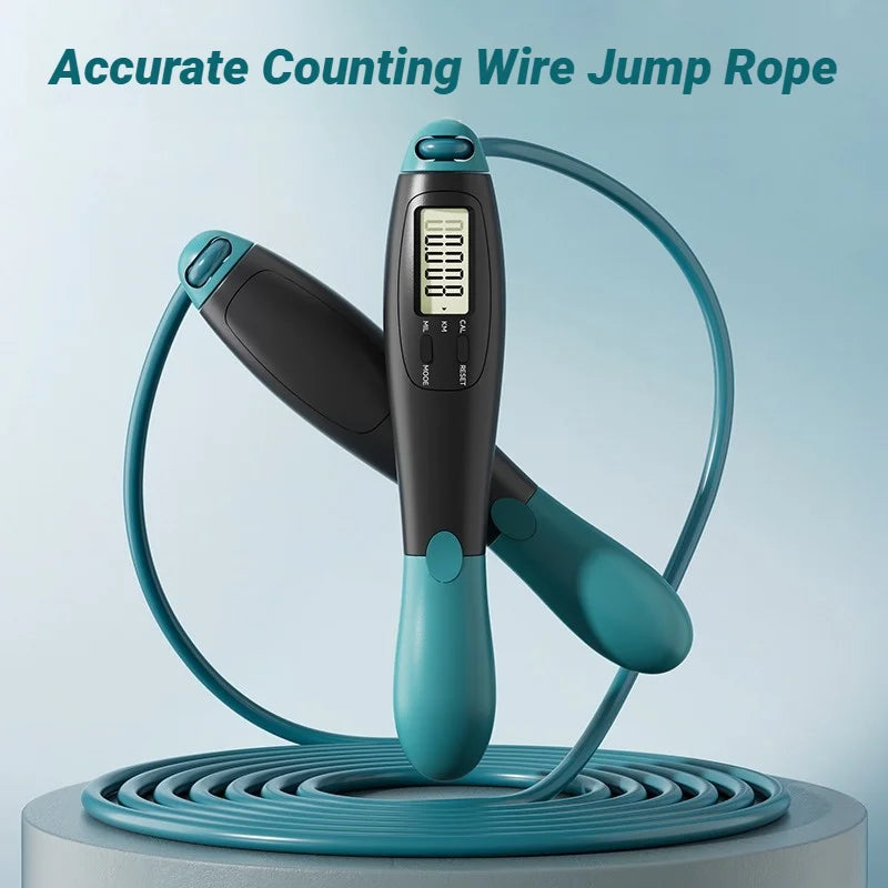 Smart Fitness Jump Rope with Digital Counter