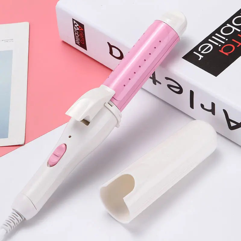 Professional Hair Curling Wand - Adjustable Temperature Curling Iron