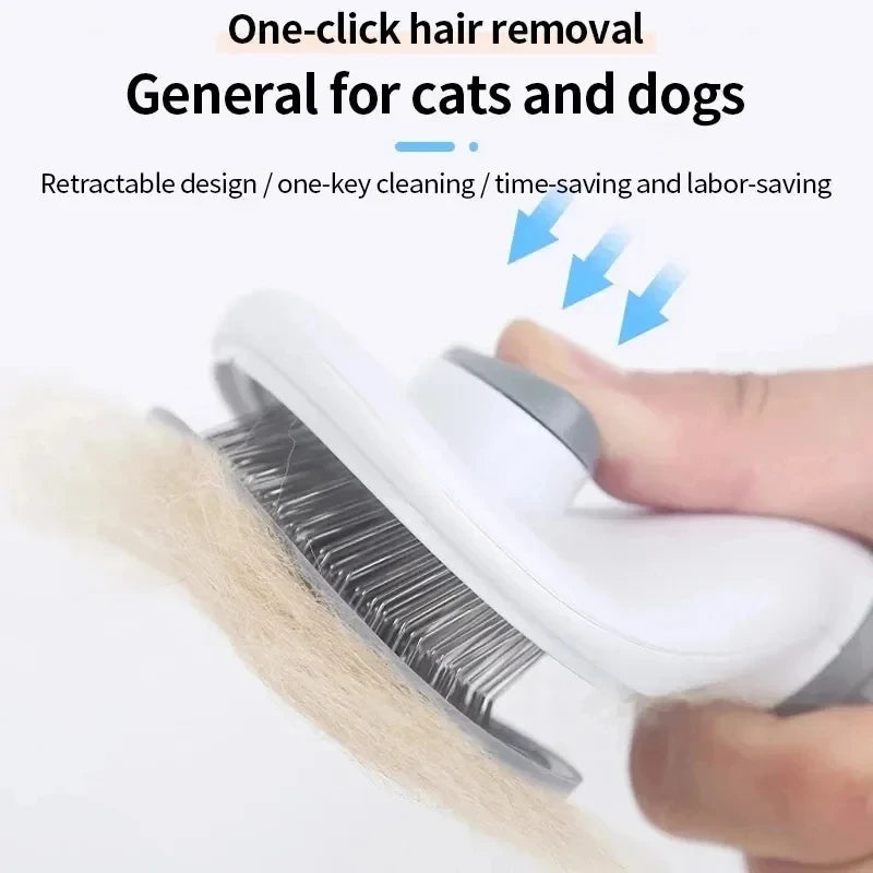 Self - Cleaning Pet Grooming Brush