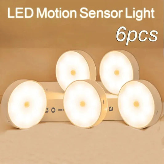 Smart Motion Sensor LED Light -USB Rechergeable