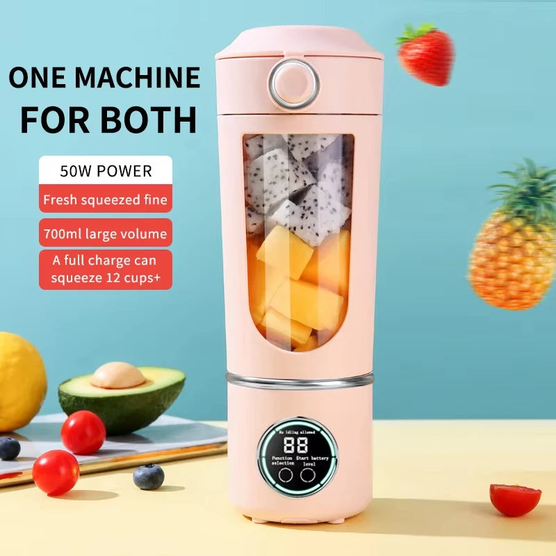 Kitchen Lab™ Pro Smoothie Blender – Rechargeable & Self-Cleaning