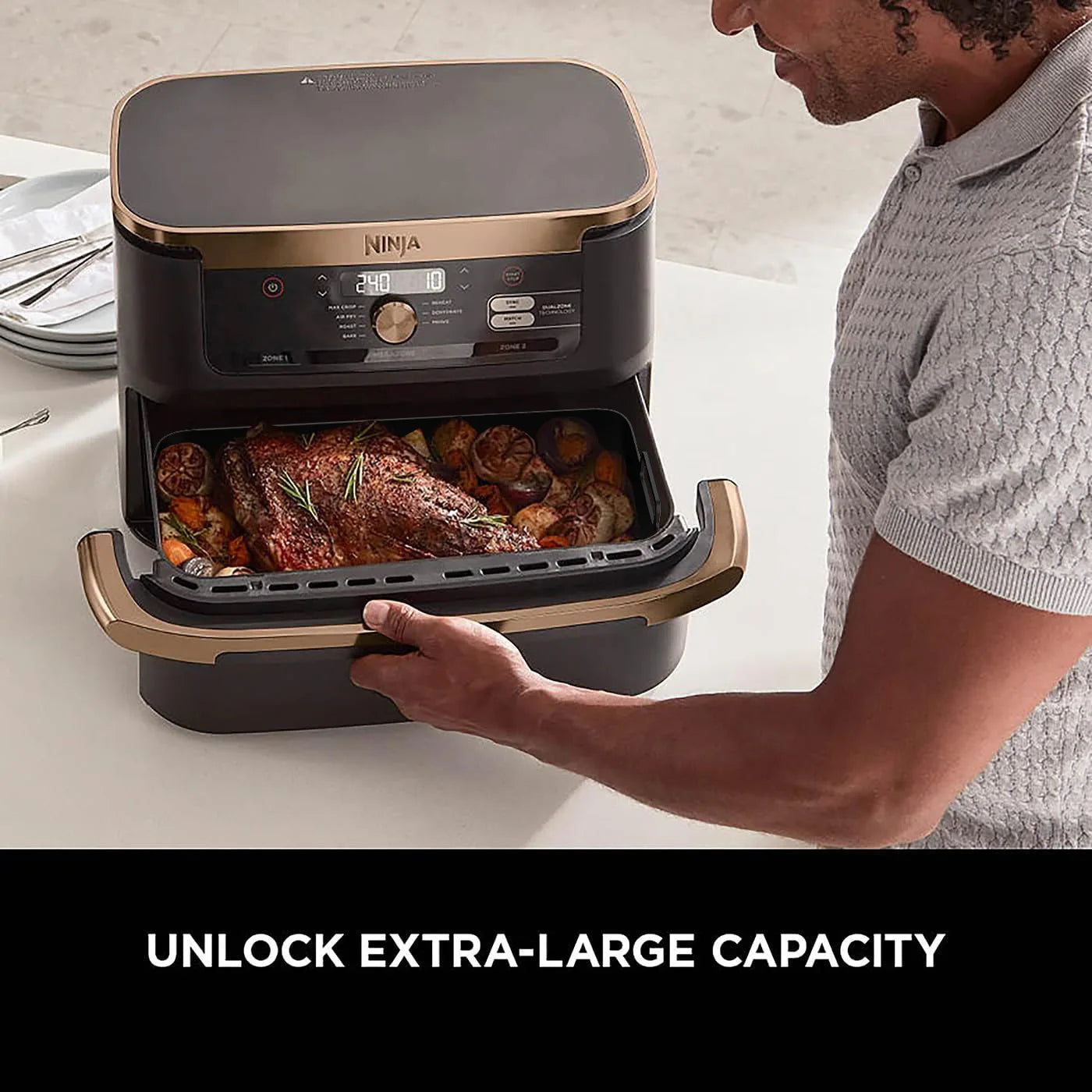 Reusable Silicone Air Fryer Liners - Non-Stick Basket Insert
