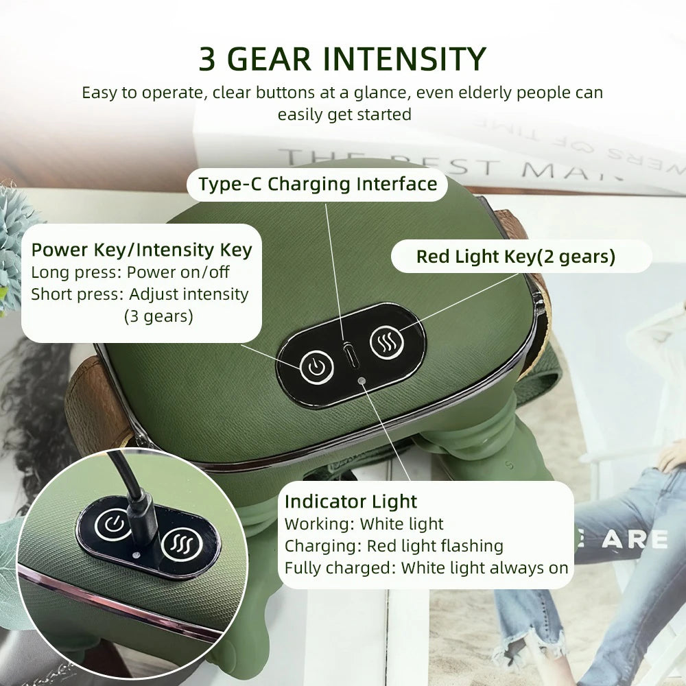 4D Neck & Shoulder Massager Wireless Muscle Relief