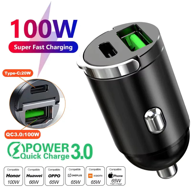Ultra - Fast Mini Car Charger