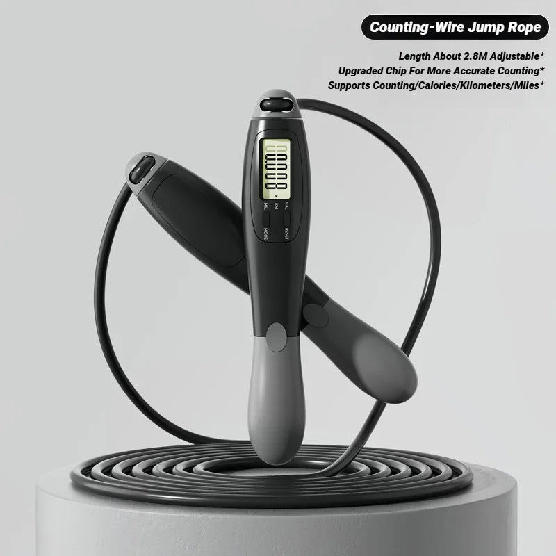 Smart Fitness Jump Rope with Digital Counter