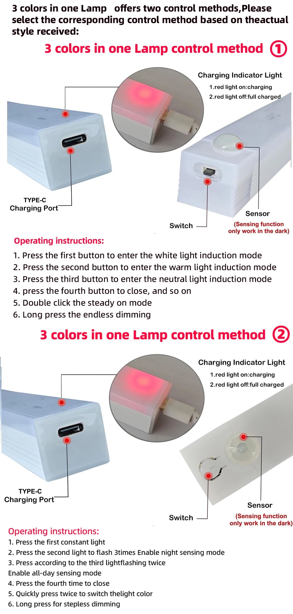 Smart Motion Sensor Led Light