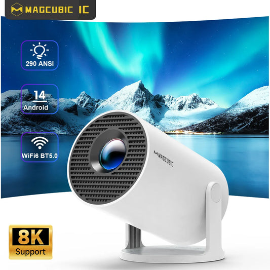 HY300 Pro Mini Smart Projector WiFi & Bluetooth HD Home Cinema