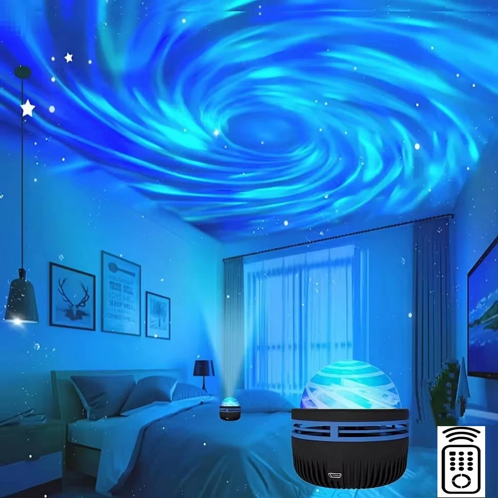 Galaxy Star Projector _ Led Night Sky Lamp for Bedroom & Relaxation