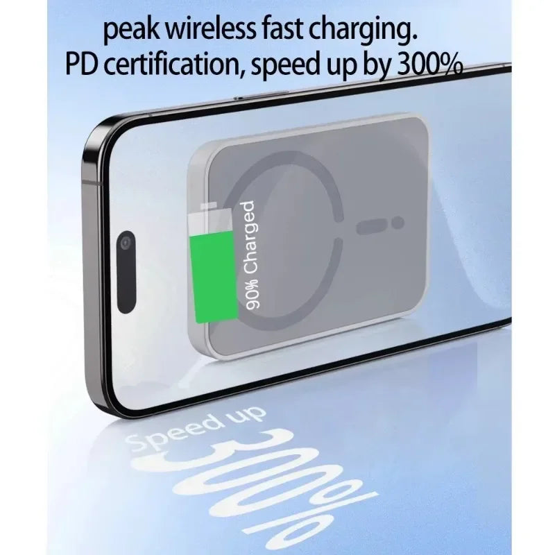 Magnetic Wireless Car Charger Air Vent Clip Phone Fast Charging Phone Mount