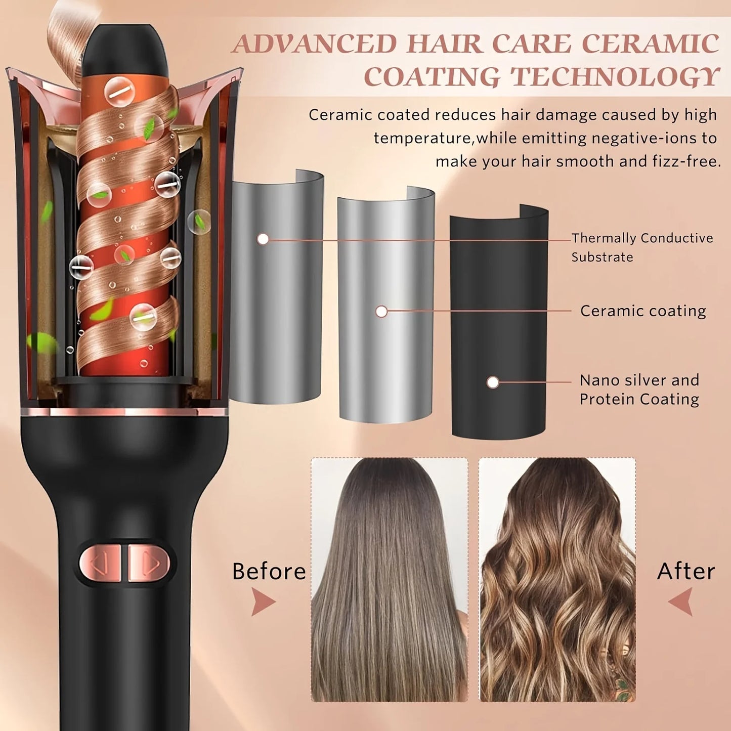 Auto Curl Pro - Automatic Hair Curling Iron