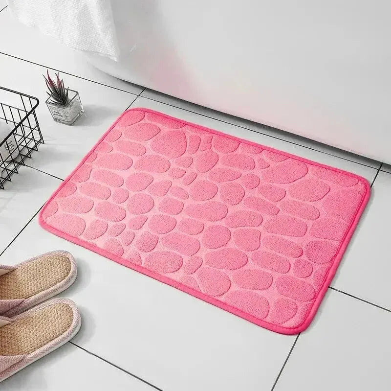 Pebble Texture Anti - Slip Bath Mat