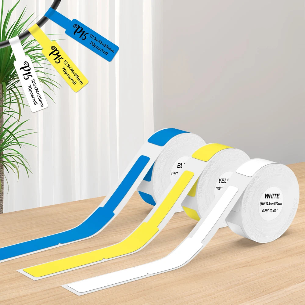 Mini Bluetooth Label Printer Portable Inkless Sticker Printer