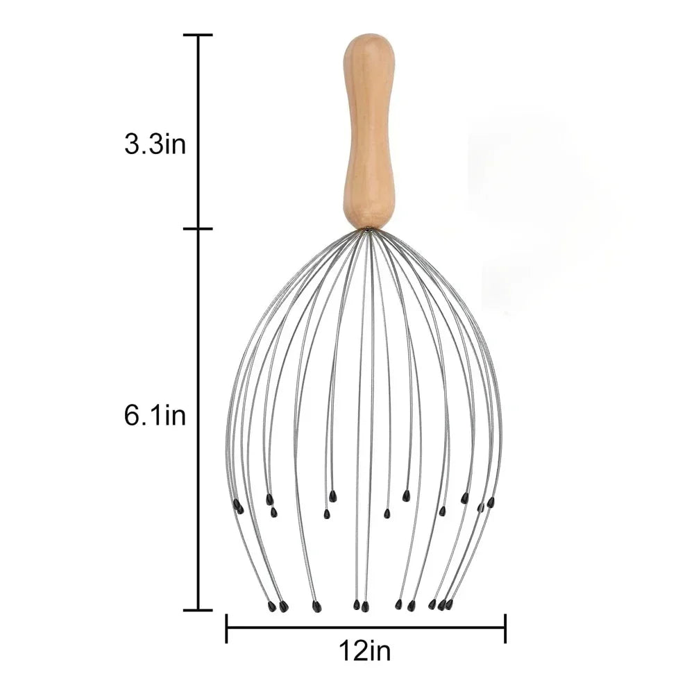 Octopus Head Massager - Relaxing Scalp Massage Tool