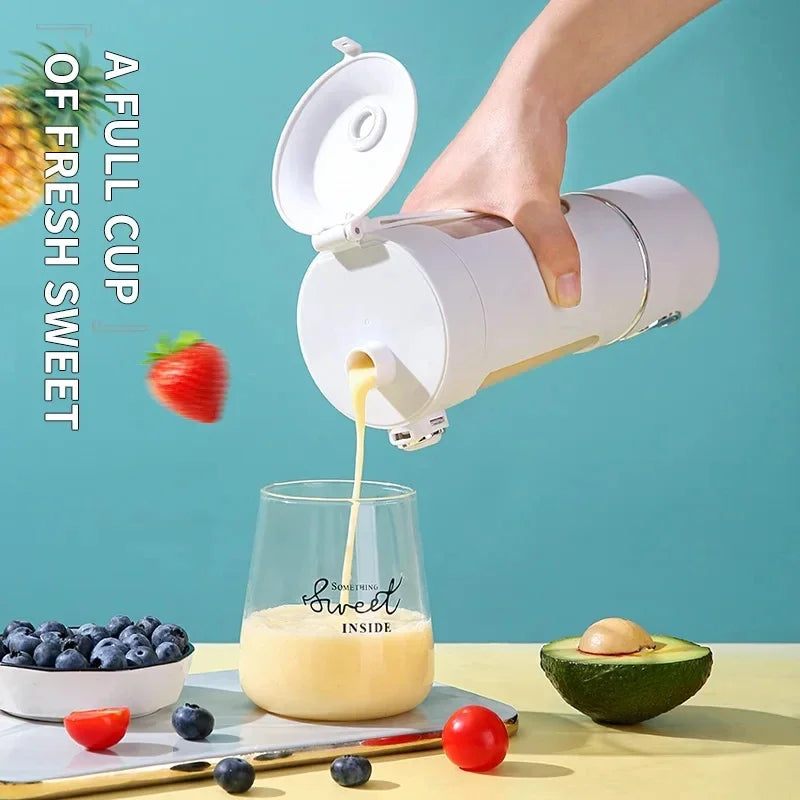 Kitchen Lab™ Pro Smoothie Blender – Rechargeable & Self-Cleaning