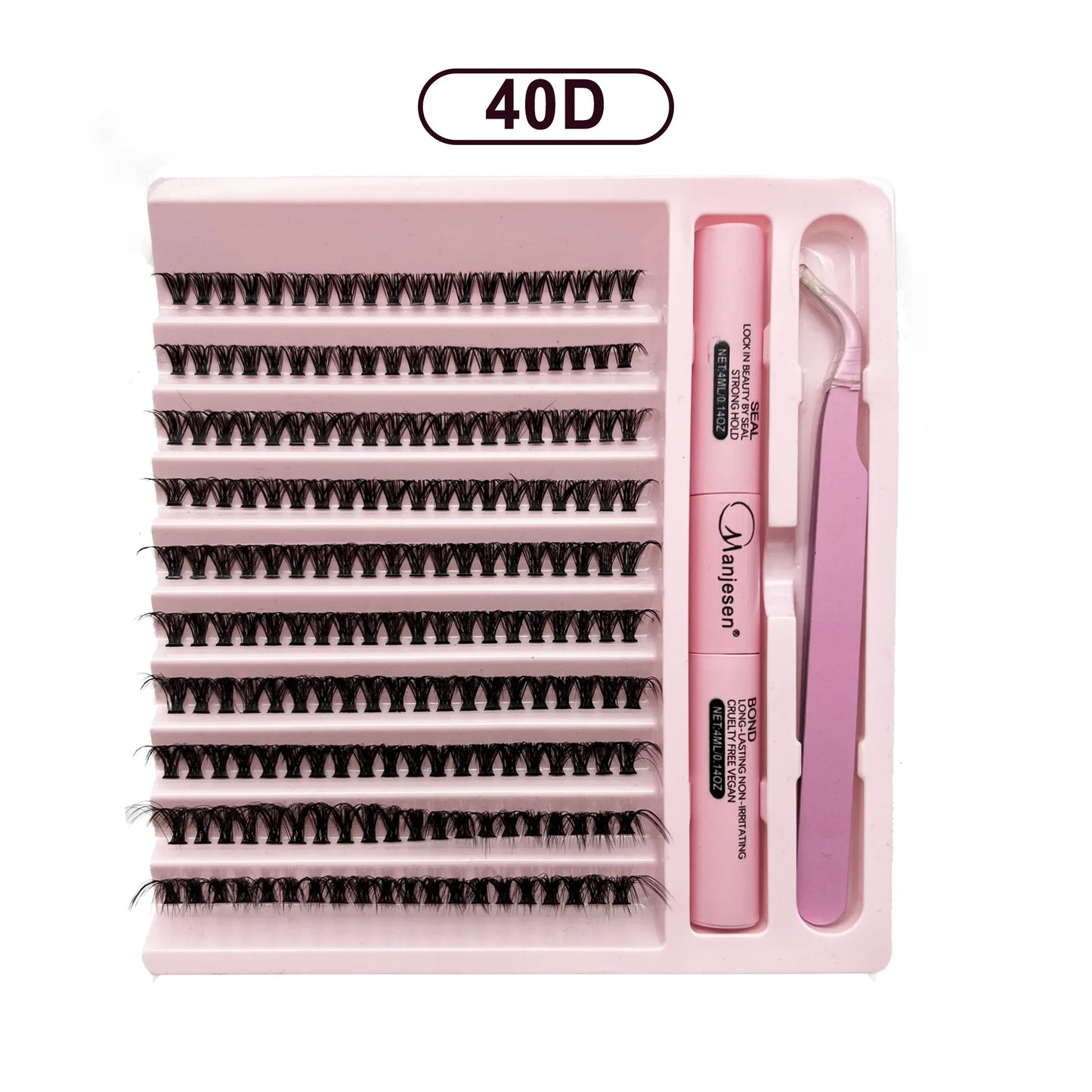 DIY Lashes Extension Kit 200 PCS Clusters Lashes Set