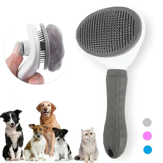 Self - Cleaning Pet Grooming Brush