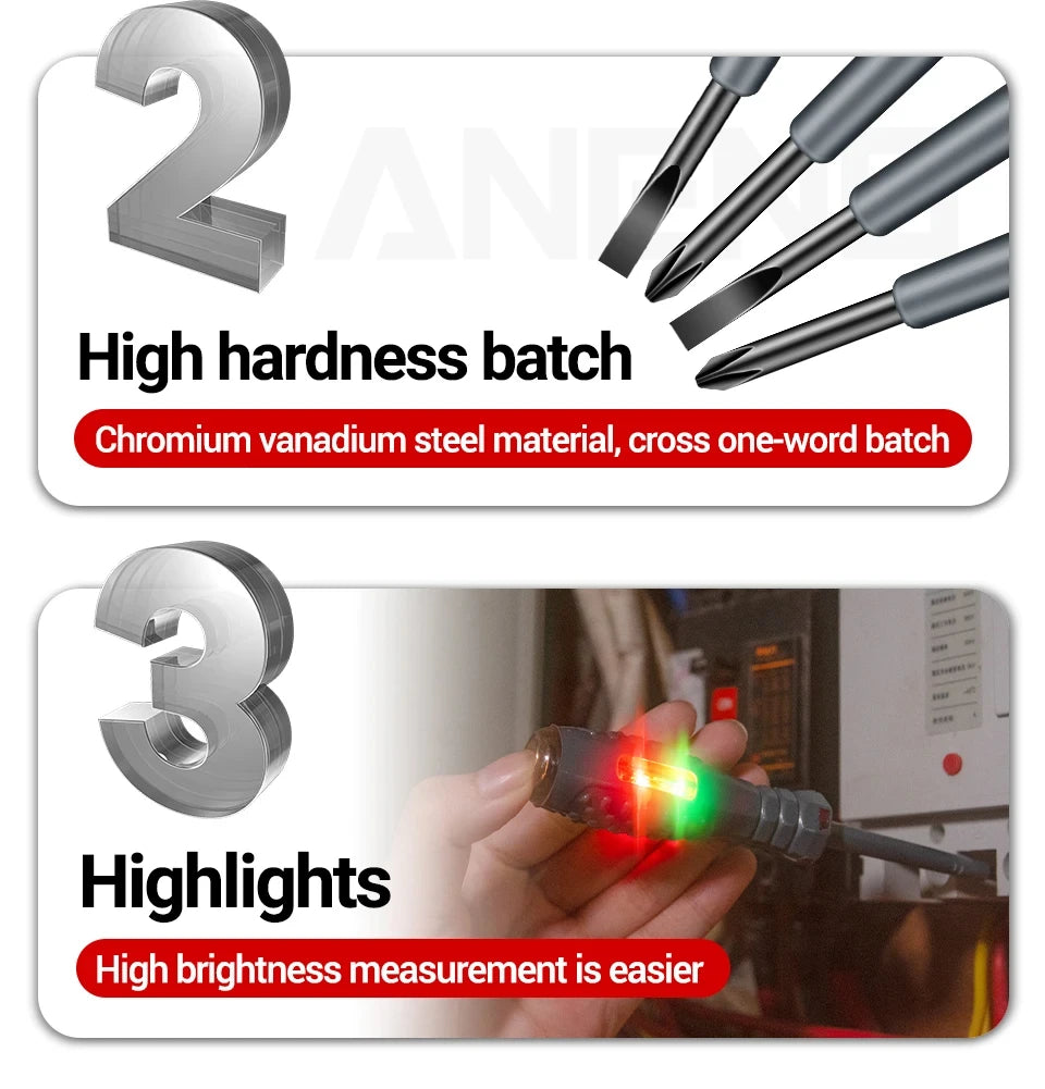 Electric Voltage Tester Screwdriver